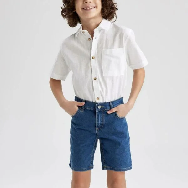 Bermuda Denim Shorts