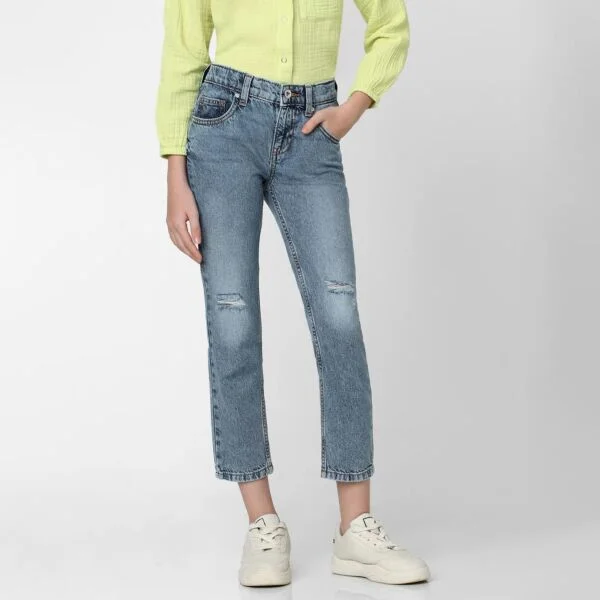Cropped Jeans