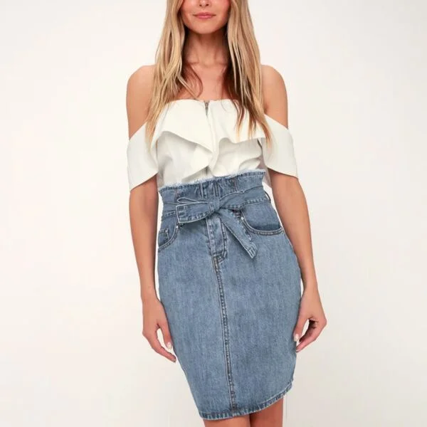Paperbag Waist Skirt