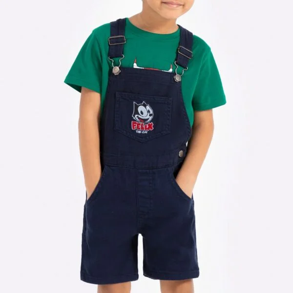 Short Denim Overall