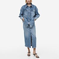Baggy Denim Shirt