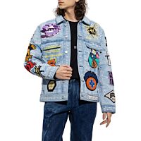 DIY Patched Denim Jacket