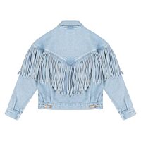 Fringed Denim Jacket 