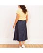 Flared Denim Skirt
