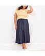 Flared Denim Skirt