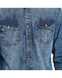 Acid Wash Denim Shirt