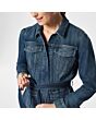 Belted Denim Jacket