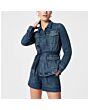 Belted Denim Jacket