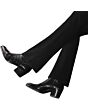 Black Flared Leg Jeans