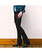 Black Flared Leg Jeans