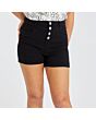 Black High Waisted Shorts