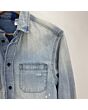 Bleached Denim Shirt