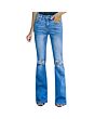 Ripped Bootcut Jeans