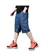Cargo Jean Shorts