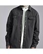 Black Oversized Denim Shirt