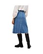 Long A Line Denim Skirt