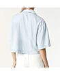 Crop Denim Shirt