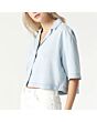 Crop Denim Shirt