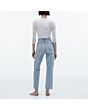Cropped Straight Jeans