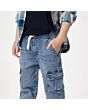 Cuffed Cargo Jeans