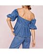Off-Shoulder Peplum Top