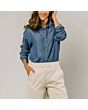 Denim Oversized Blouse 