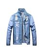 Distressed Jean Jacket