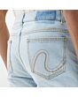 Distressed Bell Bottom Jeans