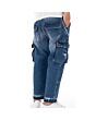 Distress Cargo Jeans