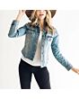 Distressed Denim Jacket 