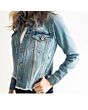 Distressed Denim Jacket 
