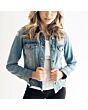 Distressed Denim Jacket 