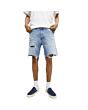 Distress Denim Shorts