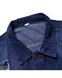 Distressed Denim Vest