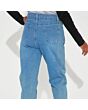 Distressed Straight Leg Jeans