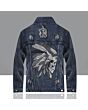 Embroidered Patched Denim Jacket
