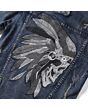 Embroidered Patched Denim Jacket
