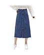 Long Denim Skirt