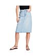High Waist A Line Skirt