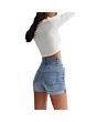 High Waist Denim Shorts