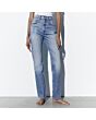 High waisted Straight Leg Jeans 