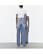 High waisted Straight Leg Jeans 