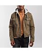 Mens Denim Jacket With hood