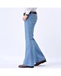 Low Rise Flared Leg Jeans