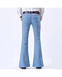 Low Rise Flared Leg Jeans