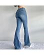 Low Rise Flared Jeans