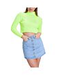 Denim Button Up Skirt