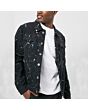 Paint Splatter Denim Jacket