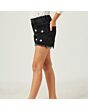Raw Hem Denim Shorts