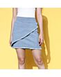 Wrap Around Denim Skirt